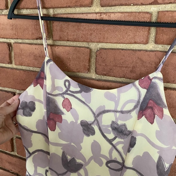 Dainty Vintage Floral Mini Dress Sz Small - Picture 3 of 5